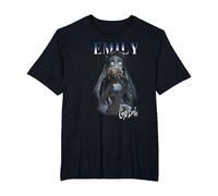 Corpse Bride Emily Halloween T-Shirt, Herren Große Größen, Schwarz, 2X Tall