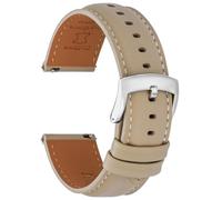 CORROPELLE Leder Uhrenarmbänder Weich Nappaleder Armband Schnellverschluss für Herren Damen, Eleganten Ersatz Uhrenarmband 18mm 19mm 20mm 21mm 22mm für Uhren & Smartwatch