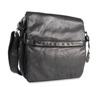 Harbour 2nd Urban Poets Umhängetasche Leder 24 cm schwarz