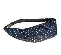 cosey - Bauchtasche Damen und Herren, stylische Hüfttasche, Gürteltasche für Reise, Sport & Outdoor - Design Gepunktet