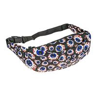 cosey - Bauchtasche Damen und Herren, stylische Hüfttasche, Gürteltasche für Reise, Sport & Outdoor - Design Augen