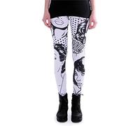 cosey - Bedruckte Bunte Leggins (Einheitsgröße) Verschiedene Leggings Designs, Comic, Einheitsgröße