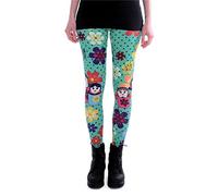 cosey - Bedruckte Bunte Leggins (Einheitsgröße) Verschiedene Leggings Designs, Matrjoschka, Einheitsgröße
