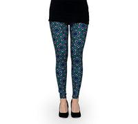 cosey - Bunte Bedruckte Motiv-Leggings (Einheitsgröße) - Design Arabesque