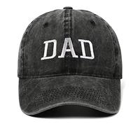 COSFAN DAD MOM gestickte Baseballkappe Einstellbare Baumwolle Baseballmütze Klassische Vintage Sonnenkappe Outdoor Running Freizeit für Männer Frauen (Stil-2)