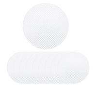 Coshar 10 Stück runde Netz-Leinwandbögen aus Kunststoff in Leinwandform, Netzmatte für Stickerei, Handwerk, Stricken, Häkeln, Nähprojekte (17,5 cm)