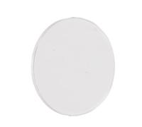 Cosiki Uhrglasglas, Bruchsicheres Rundes Flaches Uhrglas Hohe Transparenz Abgerundete Kanten Kratzfest Dicke 1,5 Mm für Uhrmacher Zur Reparatur (33,5 mm)