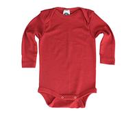 Cosilana Baby-Body, langarm (Größe: 74/80 / Farbe: Wolle/Seide 04)