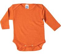 Cosilana Baby-Body langarm - Flauschige Baby-Kleidung aus kuschelweichem Wolle-Seide-Mix ideal für Sommer & Winter, GOTS-zertifiziert & 100% regional produziert