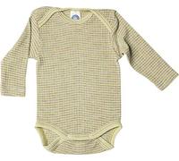 Cosilana Baby Body langarm 74/80 Grün meliert