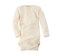 Cosilana Baby Body Langarm Wolle Seide natur Gr. 98/104