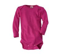 Cosilana Baby Body Langarm Wolle Seide pink Gr. 86/92