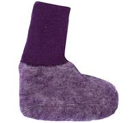 Cosilana, Baby Fleece Schühchen, 60% Wolle kbT und 40% Baumwolle kbA (ab 15-16 mit Noppen) (15-16, Lila-melange)