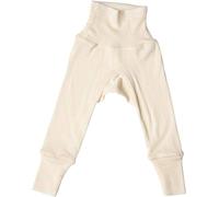 Cosilana Baby-Hose, lang mit Bund (Größe: 62/68 / Qualität: Wolle/Seide / Farbe: 01 natur)