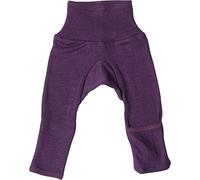 Cosilana Baby Hose lang- mit Kratzschutz am Bein 62/68 Uni Pflaume 23