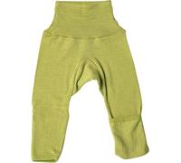 Cosilana Baby Hose lang- mit Kratzschutz am Bein 74/80 Uni Grün 21