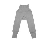 Cosilana Schlupf-Babyhose mit Bund aus Bio Baumwolle / Bio Wolle / Seide Größe: 98/104, uni pink meliert 98/104