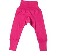 Cosilana, Baby Nabelbundhose/Hose, 70% Wolle, 30% Seide (Pink, 50-56)