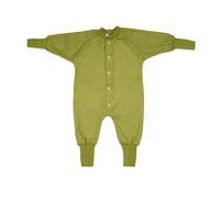 Cosilana Baby Schlafanzug 1-tlg ohne Fuss Woll-Frottee Gruen 74