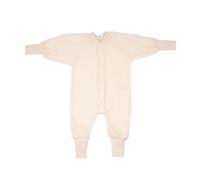 Cosilana Baby Schlafanzug 1-tlg ohne Fuss Woll-Frottee Natur 74