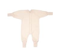 Cosilana Baby Schlafanzug 1-tlg ohne Fuss Woll-Frottee Natur 92