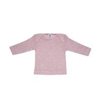 Cosilana Baby Schlupfhemd Bio Baumwolle kbT Wolle Seide Pink Pflaume Natur 74/80