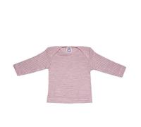 Cosilana Baby Schlupfhemd Bio Baumwolle kbT Wolle Seide Pink Pflaume Natur 98/104