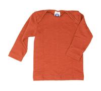 Cosilana Baby Schlupfhemd Wolle Seide Orange 62/68