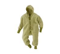 Cosilana Baby-Overall mit Kapuze(86/92,48 Wolle/Baumwolle-Fleece,111 lindgrün melange)