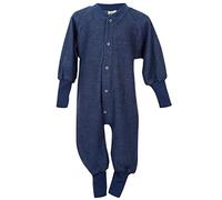 Cosilana Baby Schlafanzug 1-tlg ohne Fuss Woll-Frottee 98 Marine