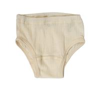 Cosilana, Kinder Slip/Unterhose hoher Beinausschnitt, 45% KBA Baumwolle, 35% kbT Wolle, 20% Seide (116, Natur)