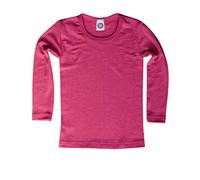 Cosilana Kinder Unterhemd Langarm Wolle Seide pink Gr.92