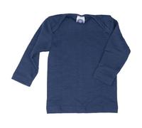 Cosilana Kinder Unterhemd Langarm kbT Wolle Seide Marine 92