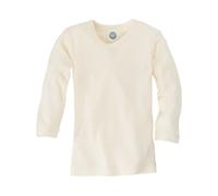 Cosilana, Kinder Unterhemd Langarm, 70% Wolle (kbT), 30% Seide (Natur, 116)