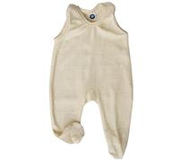 Cosilana, Merino Frottee Strampler Schlafanzug, 100% Wolle (kbT) (Natur, 80)