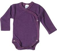 Cosilana Wickelbody langarm - Flauschige Baby-Kleidung für kinderleichtes Wickeln, Kuscheliger Wolle-Seide-Mix, GOTS-zertifiziert & 100% regional produziert