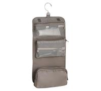 Cosmetic Toiletry Bag, Waterproof Hanging Travel Organizer, Portable Makeup Storage Pouch with Hook for Bathroom Hotel Daily Use Compact Vanity Kit for Women Girls 38.5x23cm