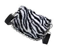 COSMEVIVI Umhängetasche Damen Zebra Muster Stylische Crossbody Bag Handliche Armpit Bag Outdoor Alltag Party Schultertasche Für Kleine Gegenstände Mobiltelefon Schlüssel