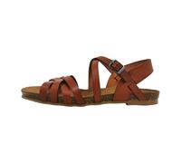 Cosmos Comfort Damen 6106-807 Flache Sandale, Kastanie, 40 EU