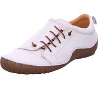 Schnürschuh COSMOS COMFORT "COSMOS Comfort Halbschuhe Leder", Damen, Gr. 37, braun (weiß, braun), Leder, casual, Schuhe (53695045-37) weiß, braun
