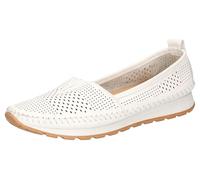 Cosmos Comfort Bequeme Slipper für Damen, weiß, Größe 40 EU