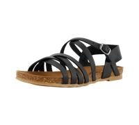 Cosmos Comfort Bequeme Sandalen für Damen, schwarz, Größe 41 EU