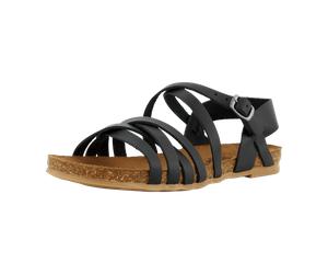 Cosmos Comfort Bequeme Sandalen für Damen, schwarz, Größe 41 EU