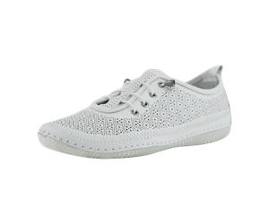 Cosmos Comfort Bequeme Slipper für Damen, weiß, Größe 37 EU