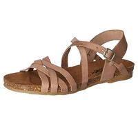 Cosmos Comfort Damen 6106-807 Flache Sandale, Taupe, 38 EU