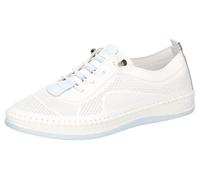 Cosmos Comfort Damen 6310-301 Sneaker, weiß/hellblau, 42 EU