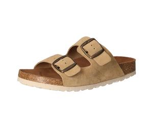 Cosmos Comfort Damenschuhe Klassische Pantoletten taupe taupe - Gr. - 39