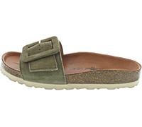 Cosmos Comfort Damen 6186-714 Schiebe-Sandalen, Khaki, 40 EU