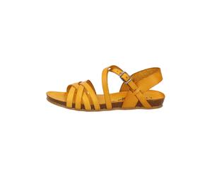 Cosmos Comfort Sandalen Leder Gelb - 37