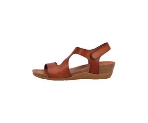 Cosmos Comfort Sandalen Leder Mittelbraun - 38